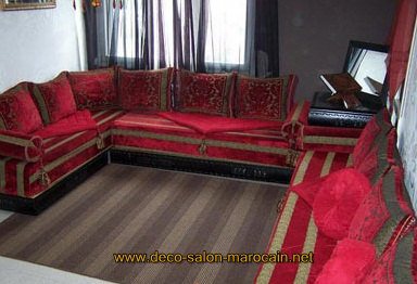Canapé marocain pour salon moderne