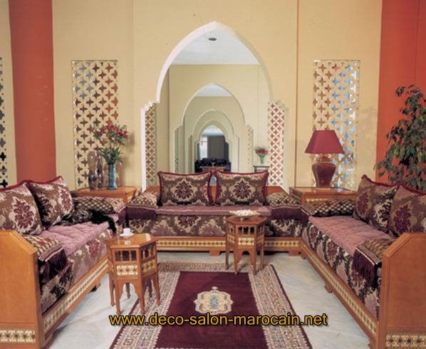 Décoration de salon marocain