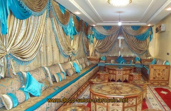 salon marocain  de luxe