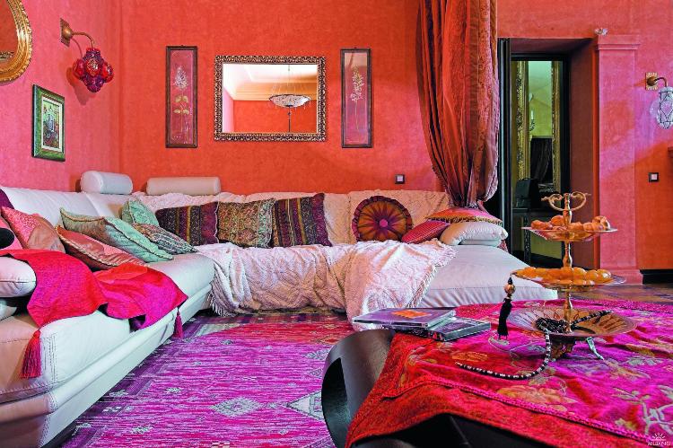 décoration salon marocain moderne