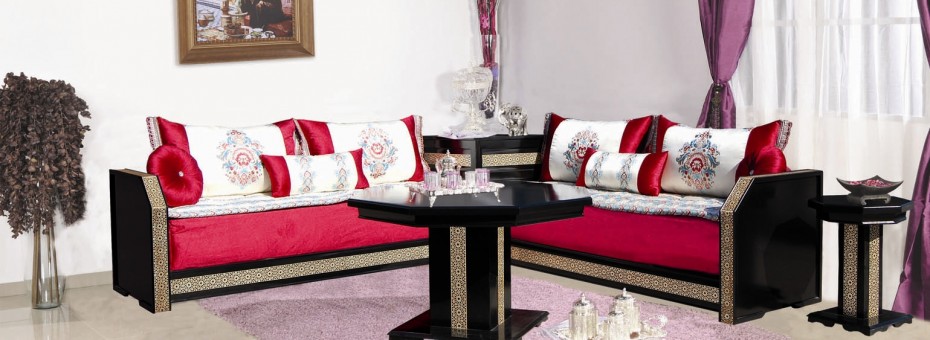canapé salon marocain moderne
